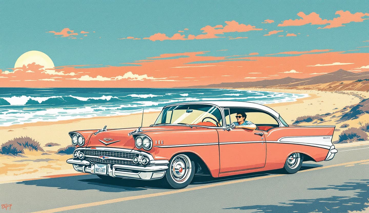 Donut Derelicts: The Long-Running Saturday Car Meet in Huntington Beach